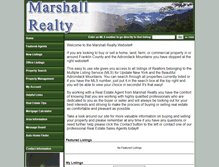 Tablet Screenshot of marshallrealtyny.com